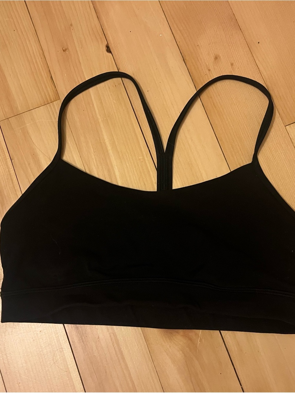 lululemon athletica Black Strappy Sports Bra